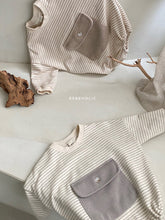 Load image into Gallery viewer, Pocket Stripes Romper - Two Colours