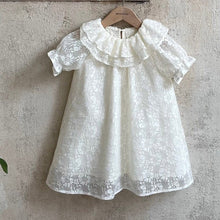 Load image into Gallery viewer, Monbebe Lace Princess Dress - White