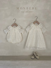 Load image into Gallery viewer, Monbebe Lace Princess Dress - White