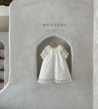Load image into Gallery viewer, Monbebe Lace Princess Dress - White