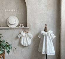 Load image into Gallery viewer, Monbebe Lace Princess Dress - White