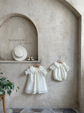 Load image into Gallery viewer, Monbebe Lace Princess Dress - White