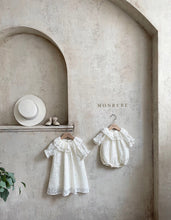 Load image into Gallery viewer, Monbebe Lace Princess Dress - White