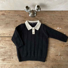 Load image into Gallery viewer, Boys Collar Ribbed Knit - Three Colours