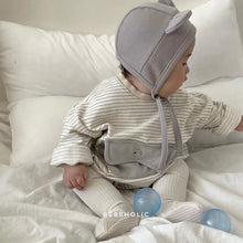 Load image into Gallery viewer, Pocket Stripes Romper - Two Colours