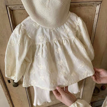 Load image into Gallery viewer, Chamomile Lace Blouse - Ivory