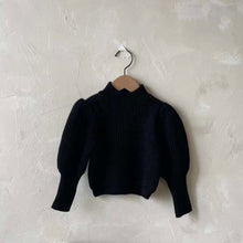 Load image into Gallery viewer, Girls Puff Ribbed Knit - Three Colours