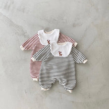 Load image into Gallery viewer, Rudolph Bib Set - Two Colours