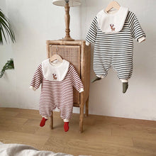 Load image into Gallery viewer, Rudolph Bib Set - Two Colours