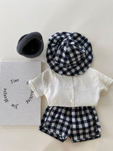 Load image into Gallery viewer, Gingham Cotton Shorts

