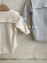 Load image into Gallery viewer, Waffle Sailor Bodysuit - Two Colours

