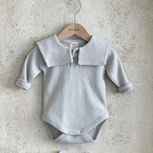 Load image into Gallery viewer, Waffle Sailor Bodysuit - Two Colours
