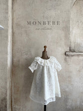 Load image into Gallery viewer, Monbebe Lace Princess Dress - White
