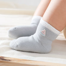 Load image into Gallery viewer, Watermelon Cotton Socks - Grey
