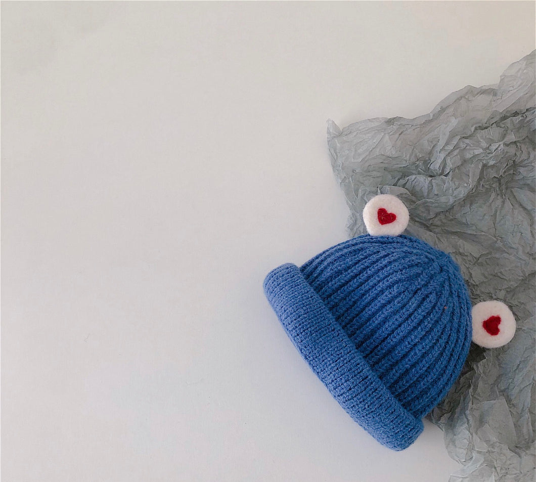 Heart Beanie - Ocean