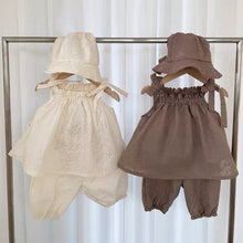 Load image into Gallery viewer, Cotton Pants - Chocolate
