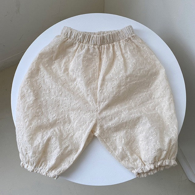 Cotton Pants - Ivory